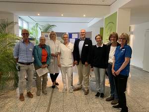 Die Mitglieder des Ethikkomitees und Frau PD Dr. med. Barbara Elkeles freuten sich über den erfolgreichen Ethiktag.