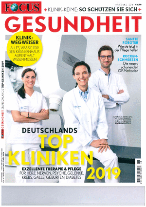 Die aktuelle Focus-Sonderpublikation „Gesundheit: Deutschlands Top-Kliniken 2019“ benennt Hospitäler der Franziskus Stiftung. Die aktuelle Focus-Sonderpublikation „Gesundheit: Deutschlands Top-Kliniken 2019“ benennt Hospitäler der Franziskus Stiftung.