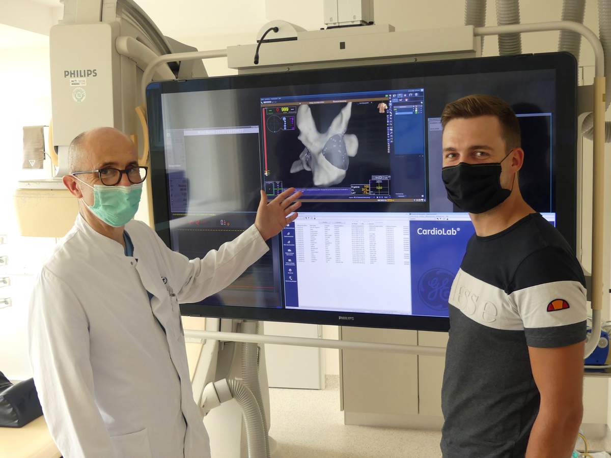 Sven Bossmann Und Sein Loch Im Herz Vorhof Spezialisten Des St Bernhard Hospitals Fanden Schlaganfall Ursache