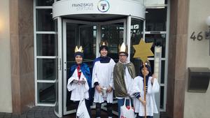 Die Sternsinger aus der Gemeinde St. Mauritz Die Sternsinger aus der Gemeinde St. Mauritz